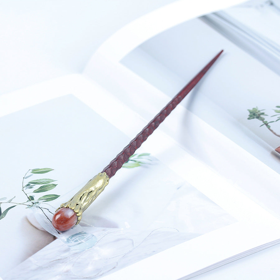 Wholesale Crystal Wood Magic Wand, Scepter, Fairy Elemental Ritual Prop